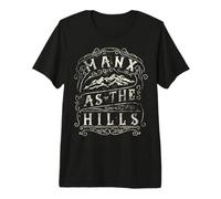Manx As The Hills Isla de Man Distressed Vintage Camiseta Premium