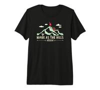 Manx as The Hills YESSIR Isla de Man Manx Gráfico Camiseta Premium