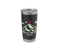 Manx as the Hills YESSIR Isla de Man Manx Gráfico Vaso térmico de acero inoxidable de doble pared