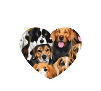 Many Dogs Printing 10 piezas de ambientador de coche con hojas colgantes perfumadas con cuerda para el hogar
