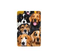 Many Dogs Printing 10 piezas de ambientador de coche con hojas colgantes perfumadas con cuerda para el hogar