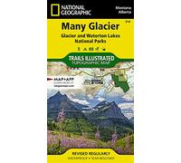 Many Glacier, Glacier National Park (National Geographic Trails Illustrated Map) [Idioma Inglés]: Trails Illustrated National Parks: 314