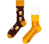 Many Mornings Calcetines de cerveza hechos a mano para hombre Oktoberfest, FRUTTI DI MARE NoShow, 35-38