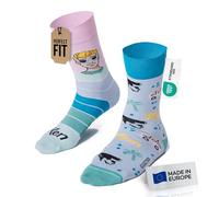 Many Mornings Calcetines divertidos coloridos calcetines unisex de algodón original idea de regalo para hombres y mujeres tallas 35-46 calcetines de uso diario, Ken, 43-46
