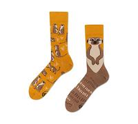 Many Mornings Calcetines unisex The Meerkat, multicolor, 39-42