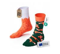 Many Mornings Divertidos calcetines coloridos para mujer y hombre, 35-46, diseño de animales, idea de regalo original, calcetines unisex, The Red Fox, 35-38