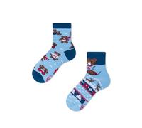 Many Mornings Los calcetines de los niños Winter Teddy Kids una vez. 31 a 34