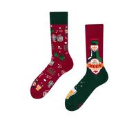 Many Mornings - Many Pale Ale / Beer IPA - Calcetines desemparejados - Botellas de cerveza, barril, abrebotellas, rojo, multicolor, 43-46