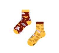 Many Mornings Mouse & Cheese Kids Calcetines desparejados, Multi-Color, 23-26 niños Unisex