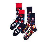 Many Mornings Paquete Doble Calcetines Unisex Varios Motivo