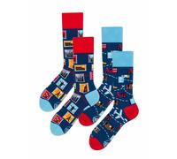 Many Mornings Paquete Doble Calcetines Unisex Varios Motivo