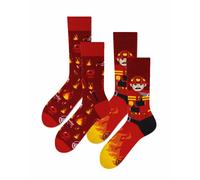 Many Mornings Paquete Doble Calcetines Unisex Varios Motivo