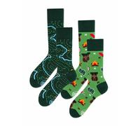 Many Mornings Paquete Doble Calcetines Unisex Varios Motivo