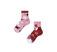 Many Mornings Playful Cat Kids Calcetines desemparejados, Multicolor, 31-34 Unisex niños
