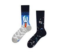 Many Mornings Space Trip - Calcetines unisex Estampado. 43-46