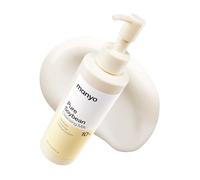 MANYO Pure - Leche limpiadora de soja hidratante, limpieza facial para reparar la barrera de la piel, cuidado hidratante de la piel con ácido hialurónico para seco, 200 ml