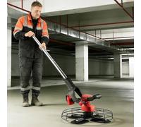 MANYOUYOU Llana Eléctrica para Hormigón con Regulación De 6 Velocidades; Máquina Eléctrica para Alisar Y Pulir Paredes, con 5 Tipos De Discos De Lijado Y Una Extensión Desmontable De 130 Cm 30000mah