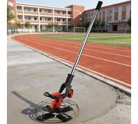 MANYOUYOU Llana Eléctrica para Hormigón - Pulidora Y Alisadora De Paredes con 6 Velocidades Variables Y Extensión Desmontable De 130 Cm - Ideal para El Acabado De Yeso, Mortero Y Cemento 20000mah