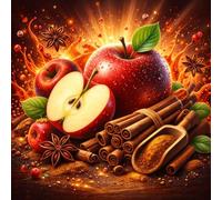 Manzana canela aroma concentrado - Vegano - Sasami - 10ml
