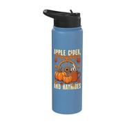 Manzana Sidra Calabaza Hayrides Manzana Recogiendo Amor Stainless Steel Insulated Water Bottle