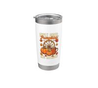 Manzana Sidra Calabaza Hayrides Manzana Recogiendo Amor Vaso térmico de acero inoxidable de doble pared