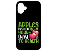 Manzanas crujen tu Camino hacia la Salud Apple Carcasa para iPhone 16 Plus