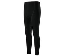 Manzanas Sudor Gold Fleece Set of High Neck Thermal Underwear Men and Women Thickened and Padded Qiu Jie Qiu Pants in A Set of Two Old People Joggerers para hombres negros, Le Noir, L