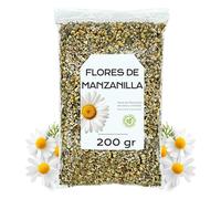 Manzanilla 200 gr - Flores de Manzanilla Naturales para Infusion o Te - A Granel - Digestiva y Relajante (200 gr)