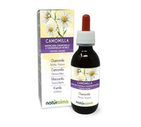 Manzanilla alemana y manzanilla romana (Matricaria chamomilla y Chamaemelum nobile) flores Tintura Madre sin alcohol Naturalma - Extracto líquido gotas 120 ml - Complemento alimenticio - Vegano
