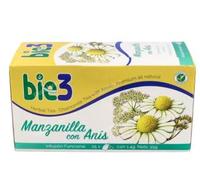 Manzanilla con Anís, Infusión Funcional Herbal, Premium Natural, 25 Sobres. Pack de 4