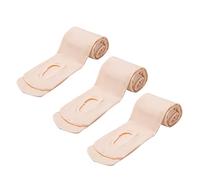 MANZI 1-3 pares de medias básicas convertibles para ballet de transición para mujer y niña, 40 denier, 3 pares rosa ballet, M