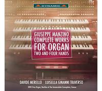 Manzino: Integral De La Obra Para Órgano A 2 Y 4 Manos / Davide Merello Y Luisella Ginanni Traverso, Órgano