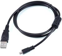 Manzlep Cable USB de sincronización de datos para PC para cámara GE X500//W X500TW X 500/S/SL X500BK