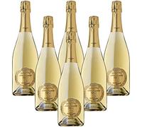 Manzoni Bianco Vino Spumante Brut - método clásico vino espumoso italiano (6 botellas 75 cl.)