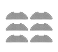 MaNzzo Caja de Polvo for Tanque de Agua, Compatible con XiaoMi Mi Robot Vacuum-Mop 2 Lite / 2 Pro/MJSTL / MJST1S / MJST1SHW / BHR5044EU Piezas de Filtro de Tela for trapeador(Mop Cloth 6pcs)