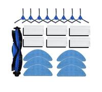 MaNzzo Repuesto Cepillo Lateral Principal Filtro Hepa Mopa Trapo Cubierta Cepillo, Compatible con Cecotec Conga 2290 Ultra Robot Aspiradora Accesorios (Color : Set 2)