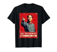 Mao Zedong Solo tú Puedes derrotar al Arte propagado del Comunismo Camiseta