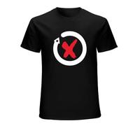 Maodisen Jorge Lorenzo 4 - Camiseta de manga corta para moto y coche, color negro, Negro, S