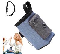 Maodom Bolsa de golosinas para perros, bolsa de aperitivos para perros, contenedor de aperitivos para caminar animales para viajes al aire libre, senderismo, pasear al perro