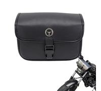 Maodom Bolsa de Herramientas para Motocicleta, Bolsa para sillín de Moto Universal, Bolsa de Herramientas de Almacenamiento de alforjas para manillares, potencias de cavidad, Horquillas Delanteras