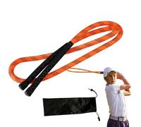 Maodom Cuerda de entrenamiento de swing para entrenamiento de golf, cuerda de corrección para principiantes, golfistas, deportes, curso diario, viajes, hogar, interiores y exteriores, amantes del