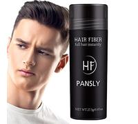 Maodom fibra capilar | fibra cabello negro denso 27,5 g - Fórmula natural fibras construcción cabello para engrosar el cabello instantáneamente más grueso y con aspecto más joven