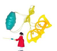 Maodom Juego de Pelota con lanzadera, Pelota con lanzadera | Bolas de Velocidad Jumbo con Cremallera para Tirar - Juegos de Actividades Familiares, Juguetes Deportivos al Aire Libre para Dos