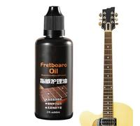Maodom Kit de cuidado de diapasón, aceite de limón para guitarra y limpiador para cuidado de diapasón, limpieza profunda de aceite de guitarra y limpiador para diapasón y diapasón