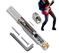 Maodom Puente de guitarra eléctrica - Reemplazo de dispositivo de cuerda | Puente dividido de instrumento de cuerda eléctrico, para tocar en estudio, grabación, escenario, actuación, práctica en casa