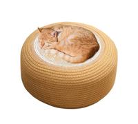 Maodom Puf otomano para Exteriores, puf Tejido para Exteriores, cojín de Suelo Tatami para el hogar, jardín, Sala Costera, Porche, Cubierta Exterior, Asiento Junto a la Piscina