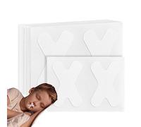 Maodom respiración bucal | Tiras Reductoras ronquidos en Forma X - 120 Uds Tiras respiración Nasal para Dormir Cinta Boca para Dispositivos antironquidos respiración