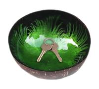 Maodom Tazón de batido de Coco - Tazón de batido de Color único | Ensaladeras, Cuencos de Acai para Oficina Hogar, Decoración del Hogar para Ensaladas, Nueces, Frutas, Batidos, Acai