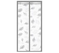 MAODUZI Cortina Termica Aislante Frio 70x200CM, Completo MagnéTico Cortina, Cierra AutomáTicamente Instalación Adhesiva Cortinas de Ventana Para La Sala De Aire Acondicionado- B