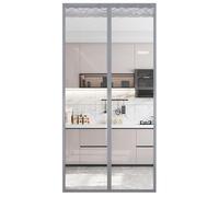 MAODUZI Mosquitera Magnética para Puertas 160x210CM, Completo MagnéTico Cortina, Cierra AutomáTicamente Instalación Adhesiva Cortinas de Ventana Para La Sala De Aire Acondicionado- D